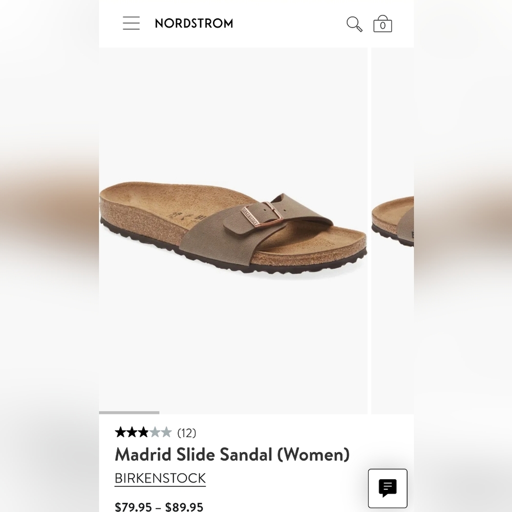 Birkenstock Madrid slide sandal